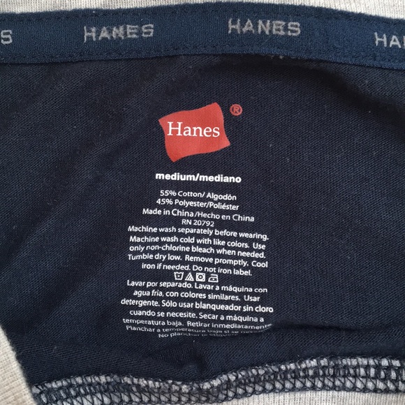 Hanes Long Sleeve Tee - Picture 2 of 2